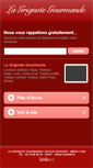 Mobile Screenshot of lagrignotegourmande.com