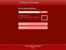 Tablet Screenshot of lagrignotegourmande.com